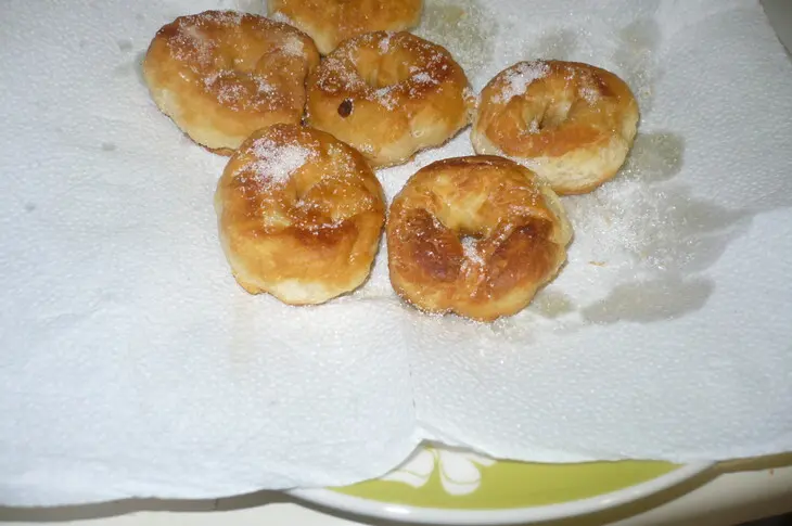 Bunuelos: шаг 7
