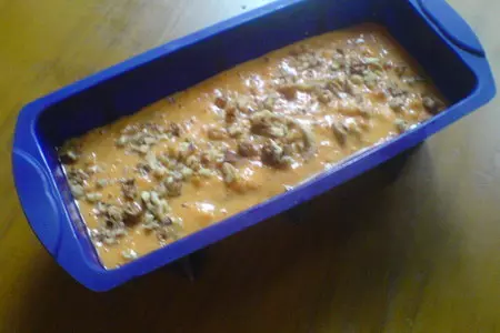 Тыквенный  пирог с ананасом и изюмом: шаг 4