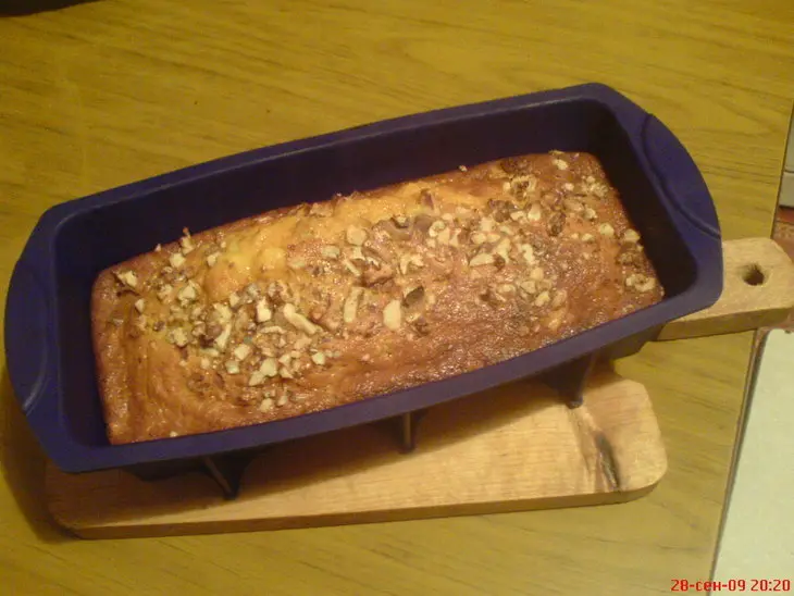 Тыквенный  пирог с ананасом и изюмом: шаг 5