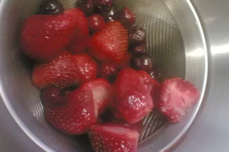 Парфе - parfait с ягодной начинкой.: шаг 2