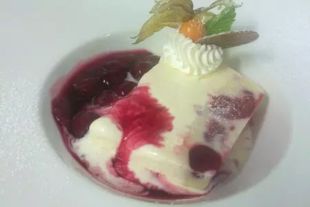 Парфе - parfait с ягодной начинкой.: шаг 5