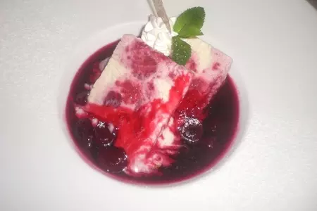 Парфе - parfait с ягодной начинкой.: шаг 6