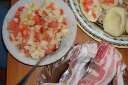 Фаршированный картофель: шаг 1