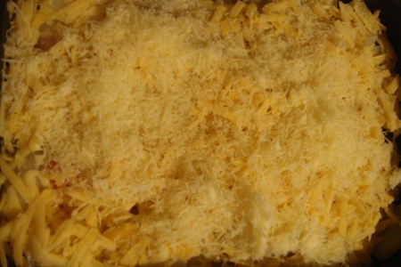 Запеченая картошечка с помидорами под сырной корочкой: шаг 2