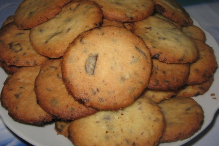 Печенье с кусочками шоколада.: шаг 8