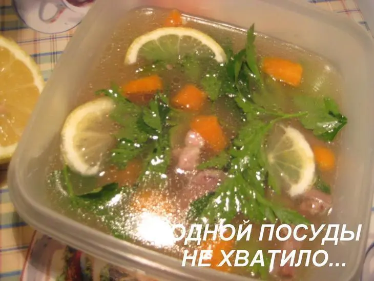 Холодец свиной с языком.: шаг 4