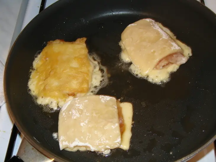 Куриный шницель в сырной корочке: шаг 2