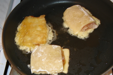 Куриный шницель в сырной корочке: шаг 2