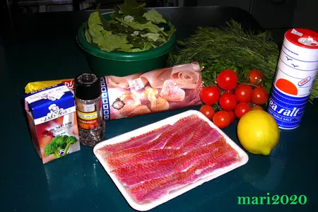 Тортолетки с барбуньей: шаг 1
