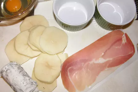 Картофельный куличик с сыром: шаг 3