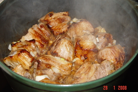 Картошечка со свиными рёбрышками: шаг 1