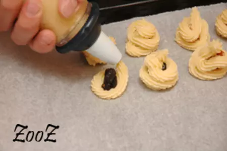 Песочные печенюшки с курагой: шаг 4