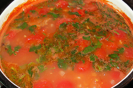 Харира марокканский суп: шаг 8