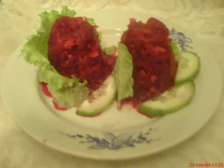 Свекольная закуска: шаг 5