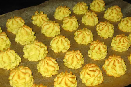 Картофельный гарнир "герцогиня" (patate "duchesse"): шаг 2