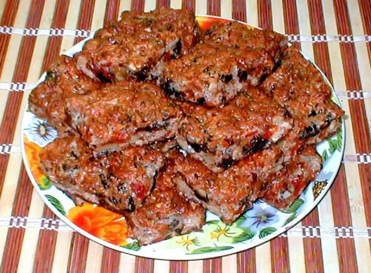 Любимый  пирог  "мазурка": шаг 7