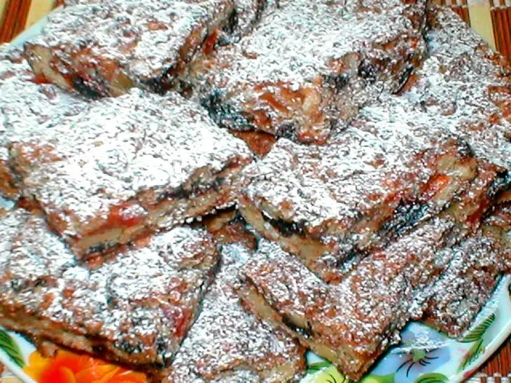 Любимый  пирог  "мазурка": шаг 9