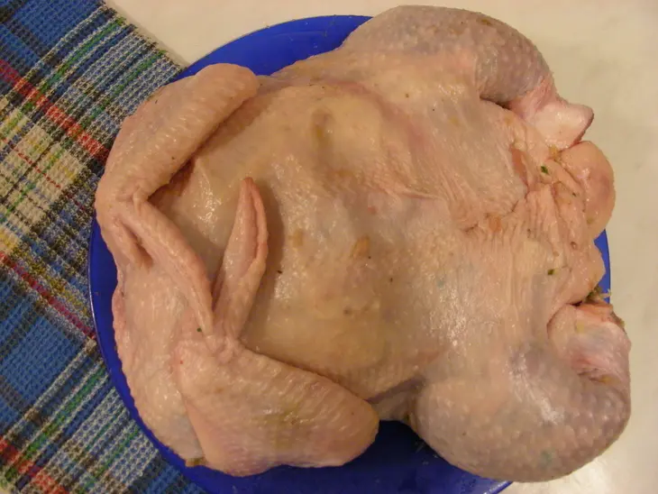 Фаршированная курочка: шаг 3
