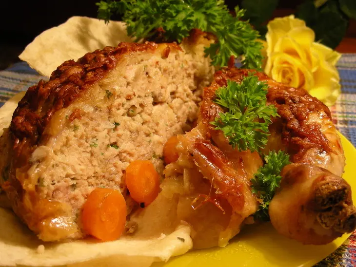 Фаршированная курочка: шаг 5