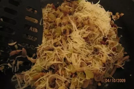 Каннеллони с цуккини, грибами и кедровыми орешками: шаг 3