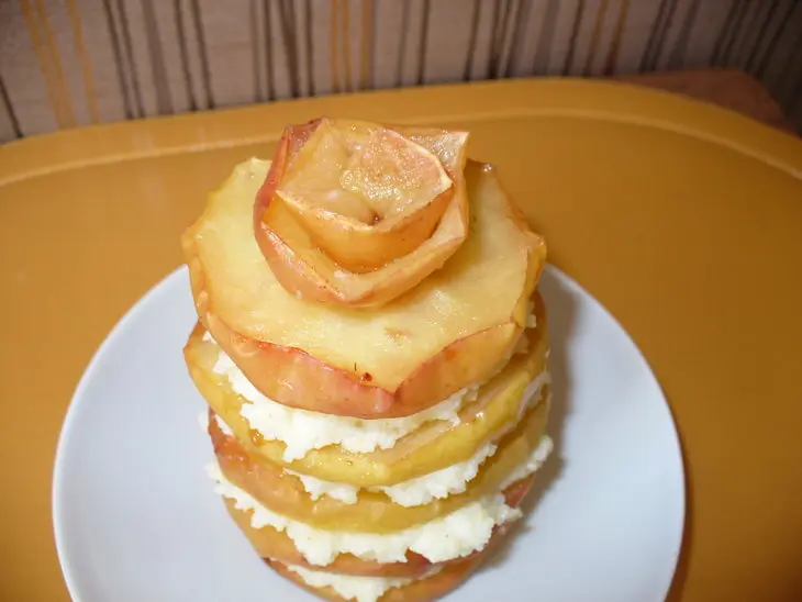 Необыкновенно вкусная каша ( с печенными яблоками): шаг 4