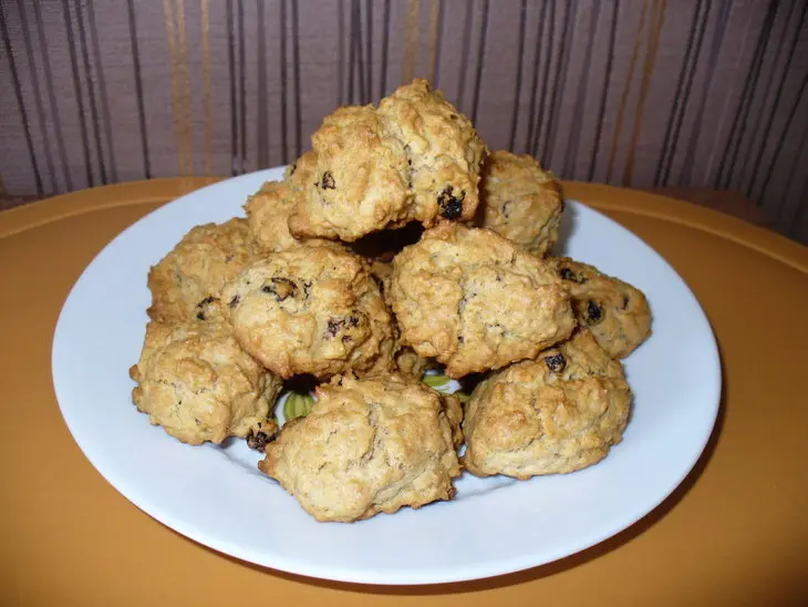 Овсянное печенье с изюмом и ржаной мукой: шаг 3