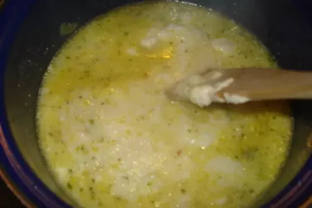 Свиное рагу с картофелем в тыкве под сметанным соусом: шаг 5