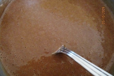 Шоколадно-карамельное мороженое: шаг 7