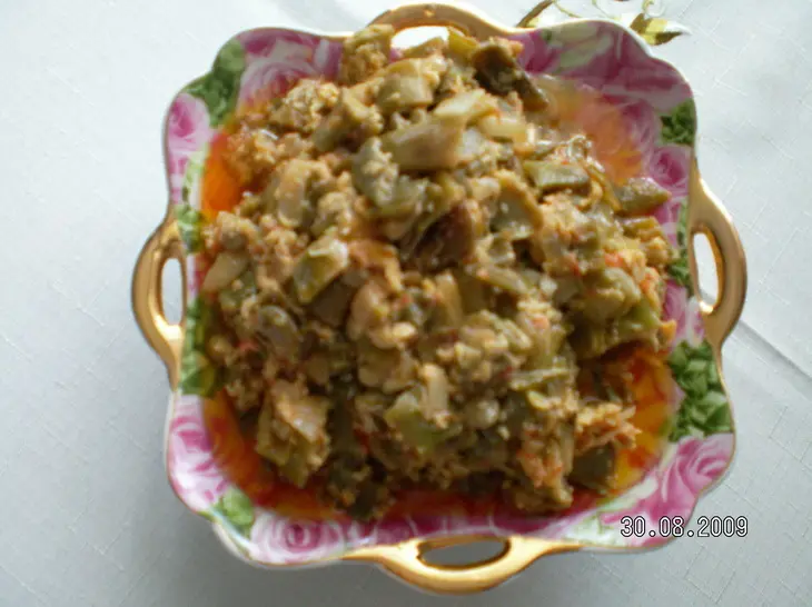Лобя чыгыртмасы: шаг 7