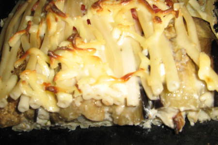 Макаронная запеканка с баклажанами и сыром.: шаг 1