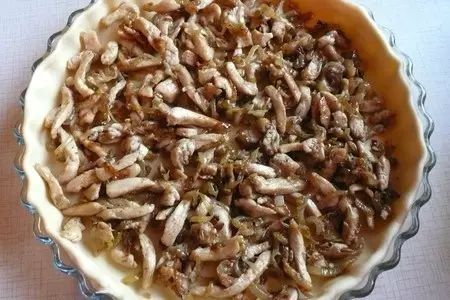 Пирог с курицей и брокколи: шаг 7