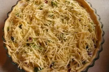 Пирог с курицей и брокколи: шаг 9