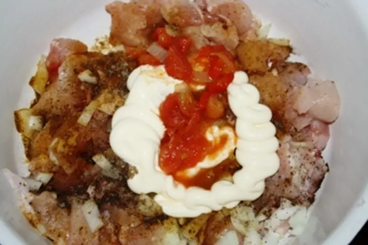 Перловка с курицей в горшочке: шаг 2