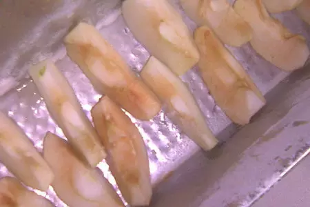 Кекс творожный с яблоками аля шарлотка: шаг 1