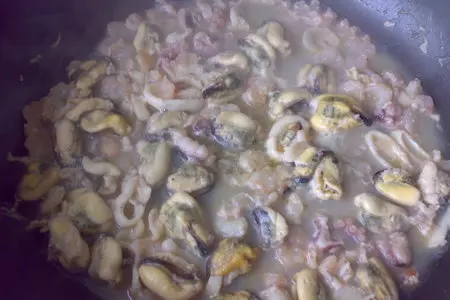 Паста с морепродуктами: шаг 5