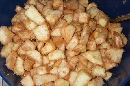 Яблочные ватрушки: шаг 4