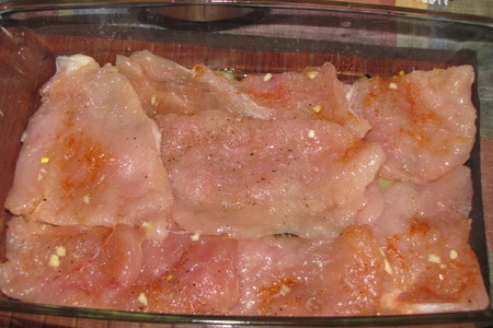 Куриная грудка, запечённая с баклажанами и помидорами: шаг 3