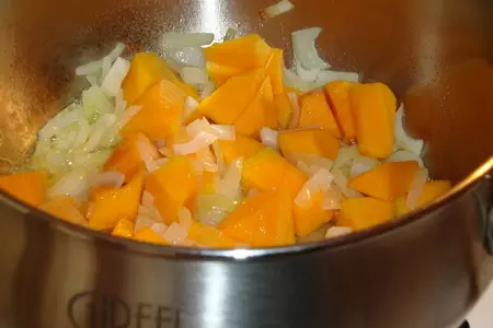 Чечевица с баклажанами и тыквой: шаг 3