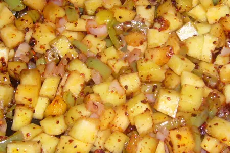 Рыбный суп с тыквой и кускусом: шаг 3