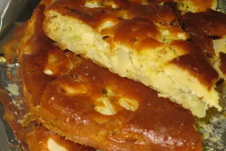 Очень быстрый пирог с капустой: шаг 1