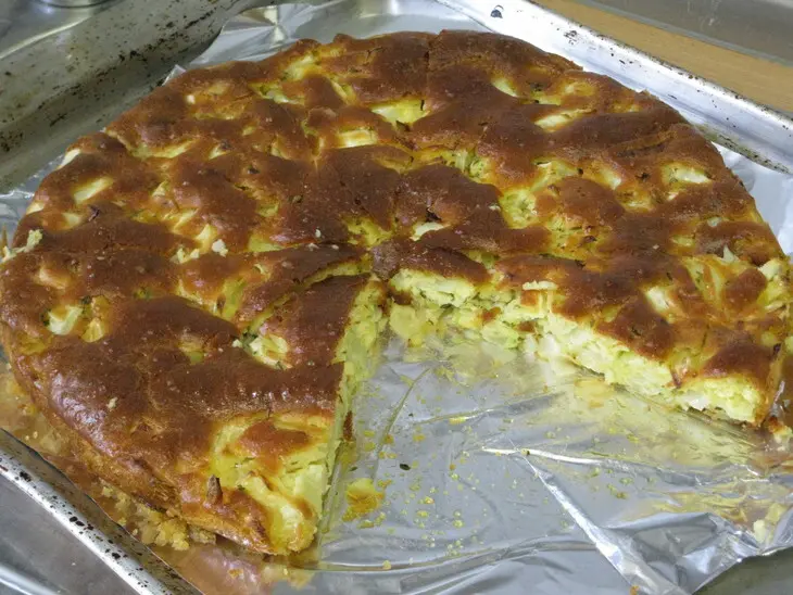 Очень быстрый пирог с капустой: шаг 2