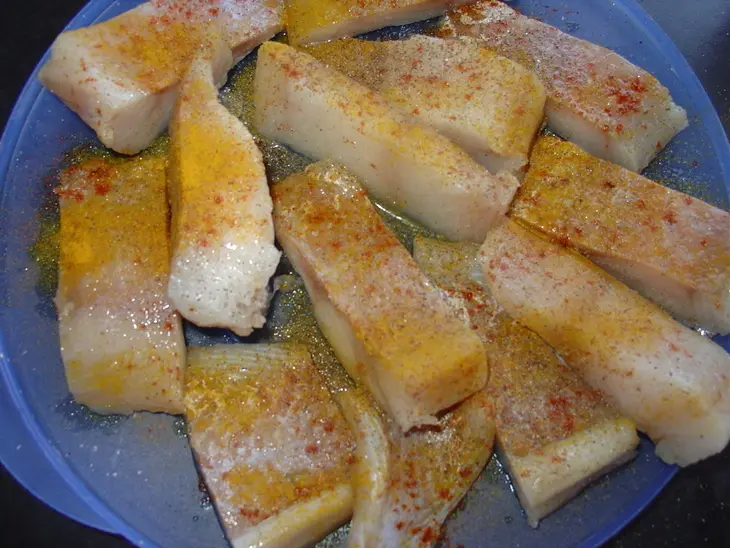Рыбная запеканка со шпинатом и картофелем.: шаг 4