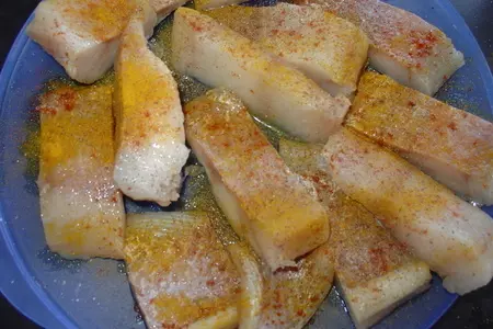 Рыбная запеканка со шпинатом и картофелем.: шаг 4