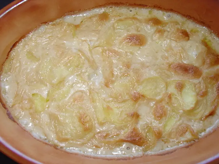 Рыбная запеканка со шпинатом и картофелем.: шаг 5