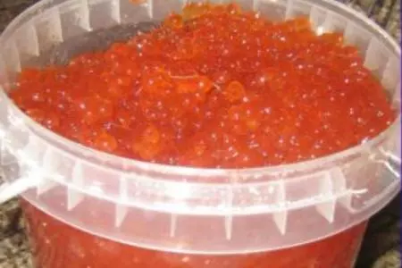 Засолка икры лососевых: шаг 5