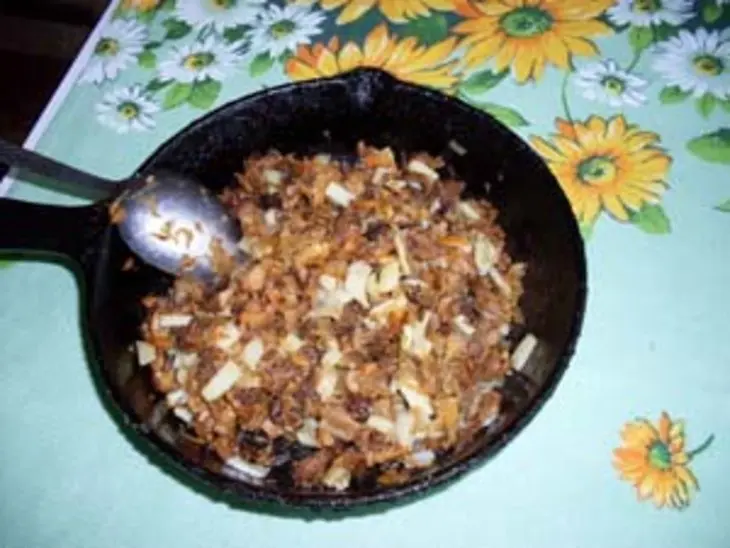 Пирог "кузовок с грибами": шаг 3