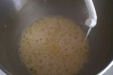 Двух этажная хала из цельной муки: шаг 6