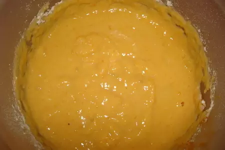 Оладьи из тыквы  с курагой: шаг 3