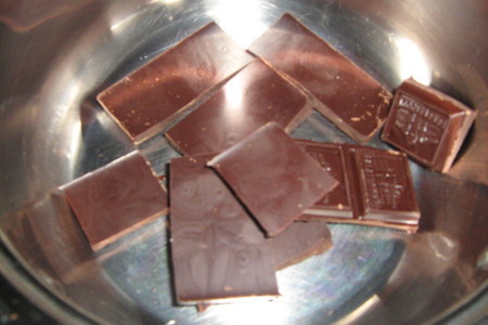 Тарталетки "чернослив в шоколаде": шаг 6