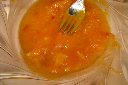 Сырная запеканка с помидорами и ветчиной: шаг 4